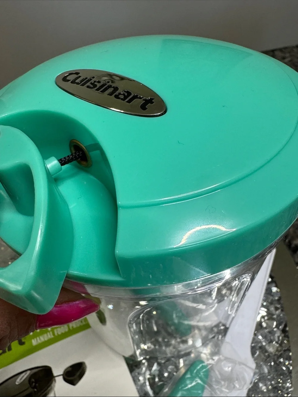 Cuisinart Turquoise PrepExpress Food Prep Set with Spatula NEW